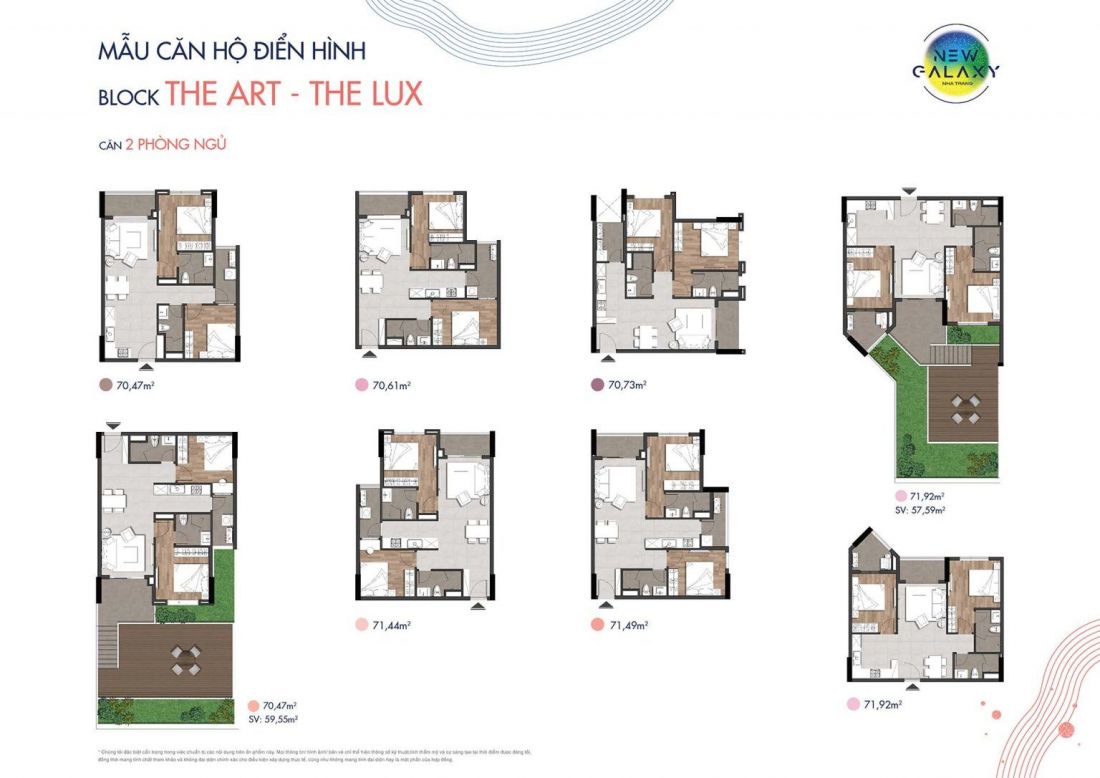 Phân khu căn hộ New Galaxy– Khu đô thị biển An Viên Nha Trang