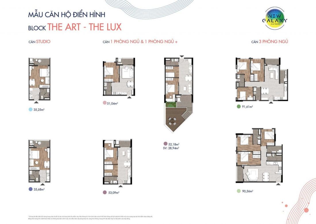 Phân khu căn hộ New Galaxy– Khu đô thị biển An Viên Nha Trang