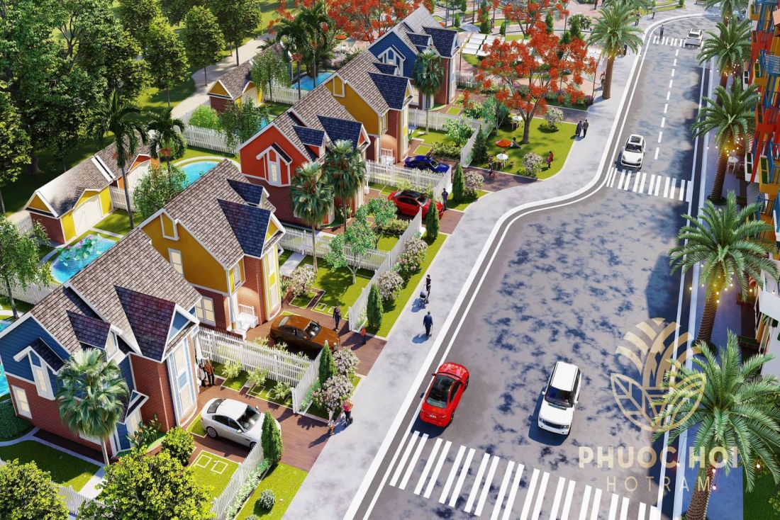 Khu d&acirc;n cư thương mại Phước Hội - Hồ Tr&agrave;m 