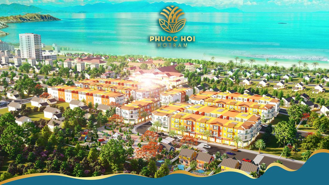 Khu d&acirc;n cư thương mại Phước Hội - Hồ Tr&agrave;m 