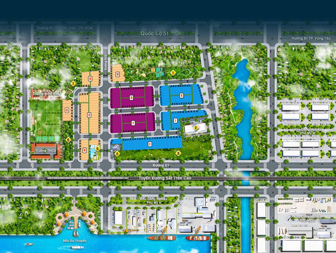 Khu đ&ocirc; thị Sala Ph&uacute; Mỹ Park Residences B&agrave; Rịa -  Vũng T&agrave;u