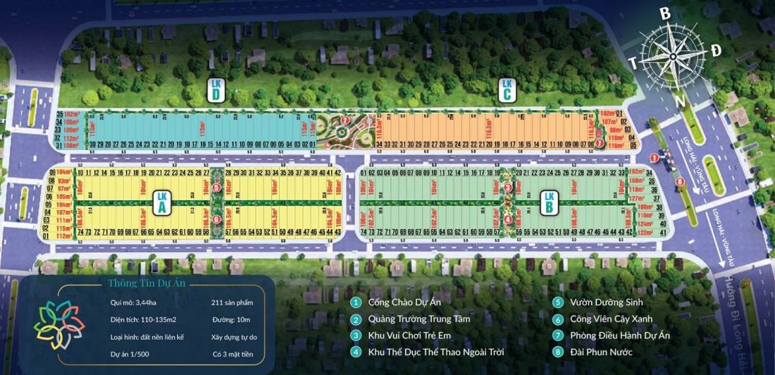 Khu dân cư Gia An Lakeside Bà Rịa – Vũng Tàu 2