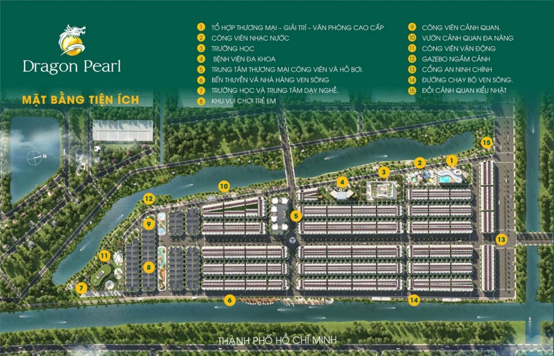 Khu d&acirc;n cư Dragon Pearl Long An 6