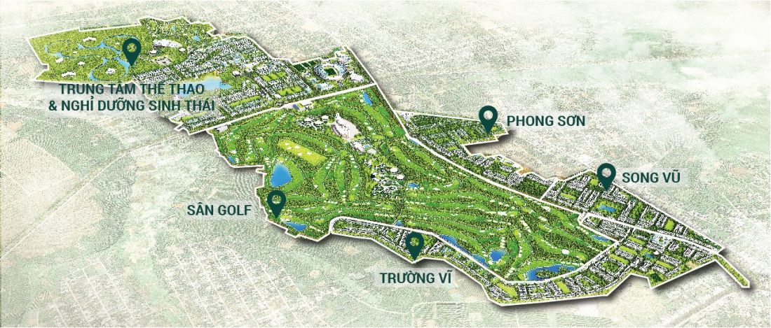 Quần thể du lịch sinh th&aacute;i nghỉ dưỡng FLC Gia Lai Golf Club & Luxury Resort 2