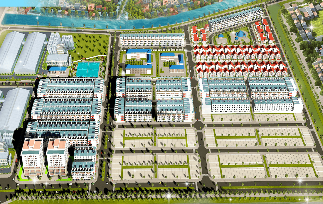 Khu d&acirc;n cư Sunrise Residence Quảng Ph&uacute; 1