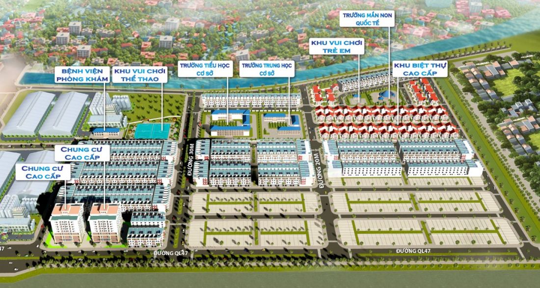 Khu d&acirc;n cư Sunrise Residence Quảng Ph&uacute; 6