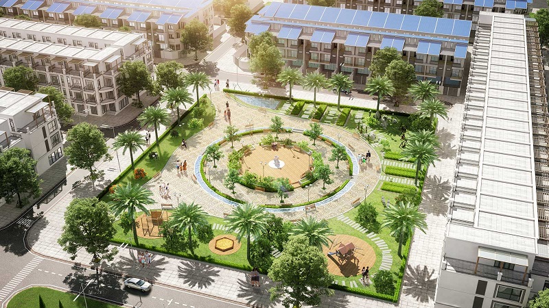Tổ hợp nh&agrave; phố, liền kề TNR Grand Palace Cao Bằng