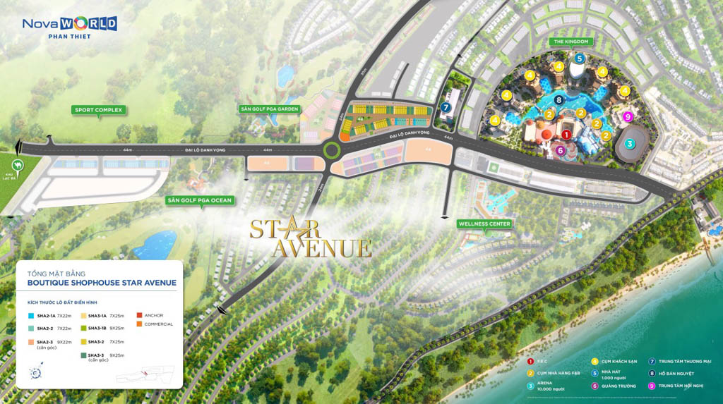 Dự &aacute;n ph&acirc;n khu Star Avenue &ndash; Novaworld Phan Thiết