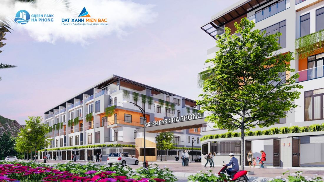 Green Park H&agrave; Phong: Dự &aacute;n nh&agrave; phố, shophouse tại Quảng Ninh
