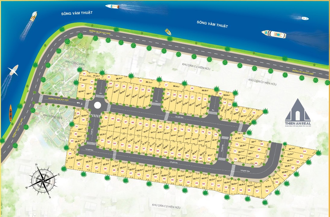 Thiên An Thịnh Riverside quận 12 – Dự án đất nền tại TP. HCM