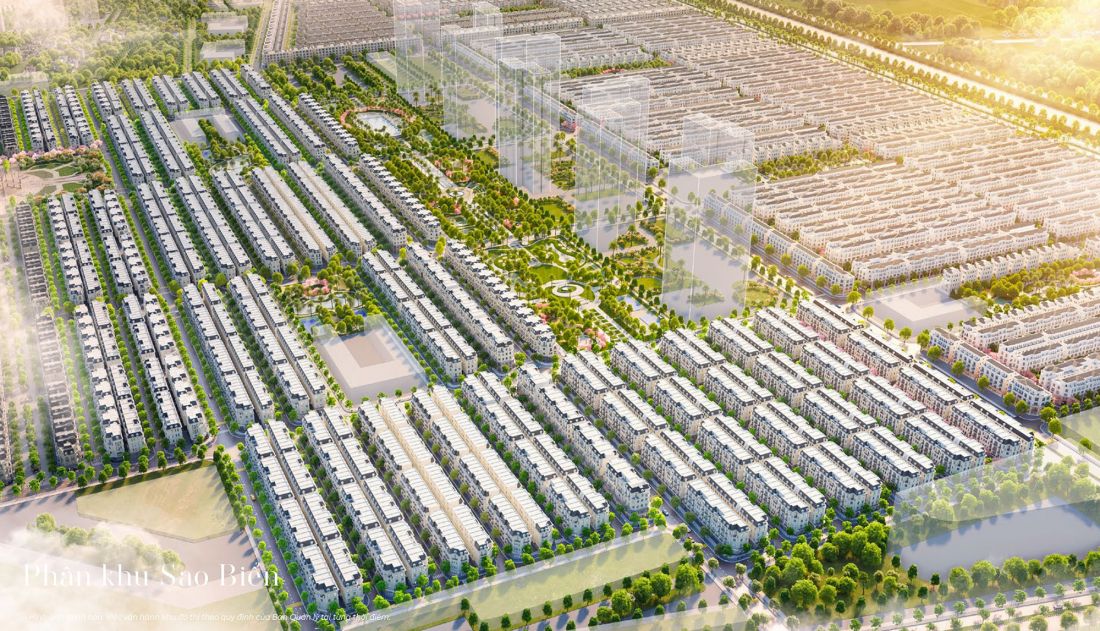 Dự án Sao Biển – Phân khu của dự án Vinhomes Ocean Park 2