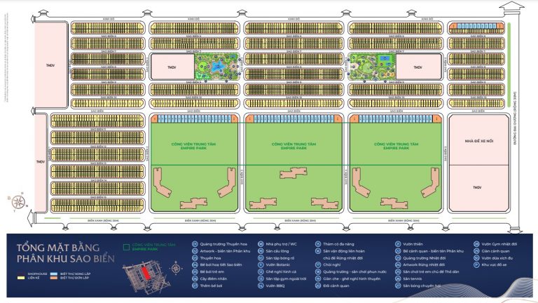 Dự án Sao Biển – Phân khu của dự án Vinhomes Ocean Park 2
