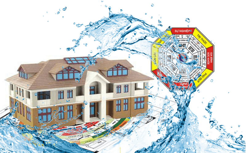 Gia chủ mệnh thuỷ hợp hướng nào để xây nhà thêm may mắn