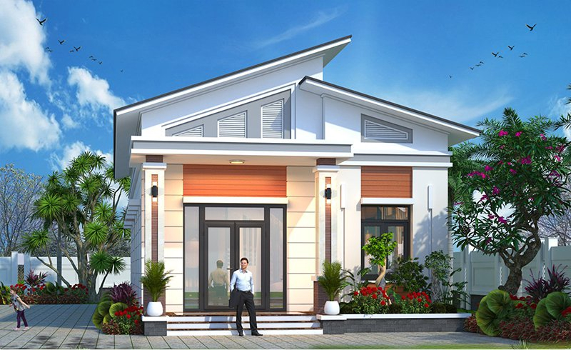 50+ Mẫu nhà mái lệch bằng tôn thiết kế đẹp, tiết kiệm chi phí