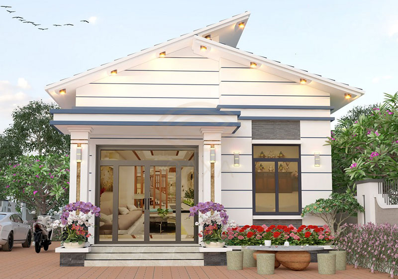 50+ Mẫu nhà mái lệch bằng tôn thiết kế đẹp, tiết kiệm chi phí
