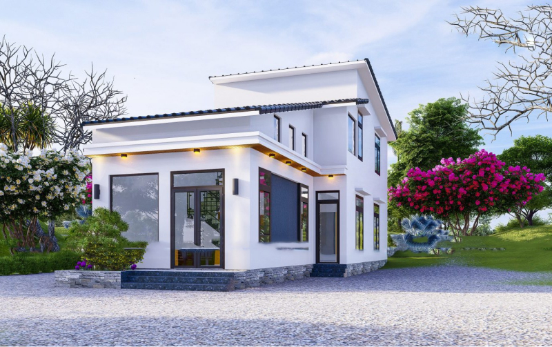50+ Mẫu nhà mái lệch bằng tôn thiết kế đẹp, tiết kiệm chi phí