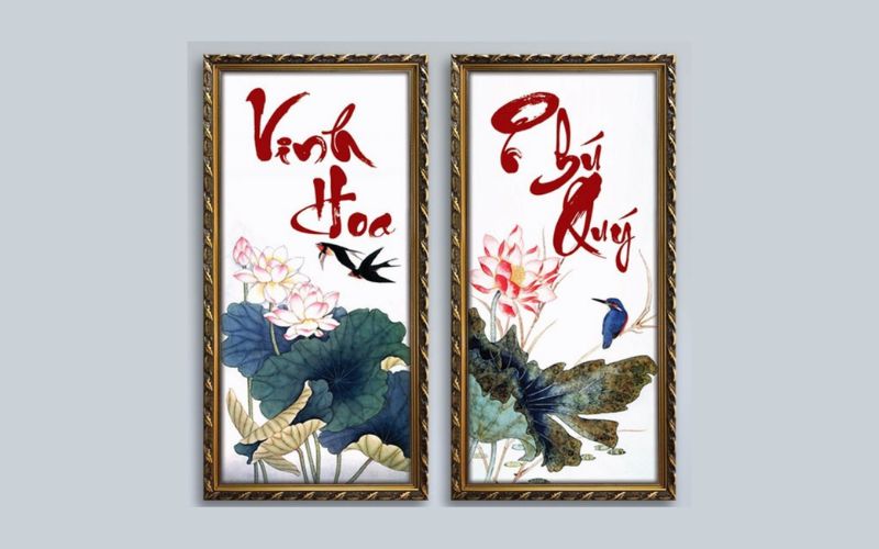 Tranh vinh hoa phú quý hợp với gia chủ tuổi nào?