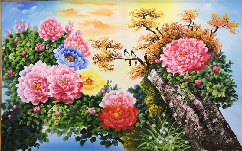 Màu sắc rực rỡ đem đến không gian tươi sáng