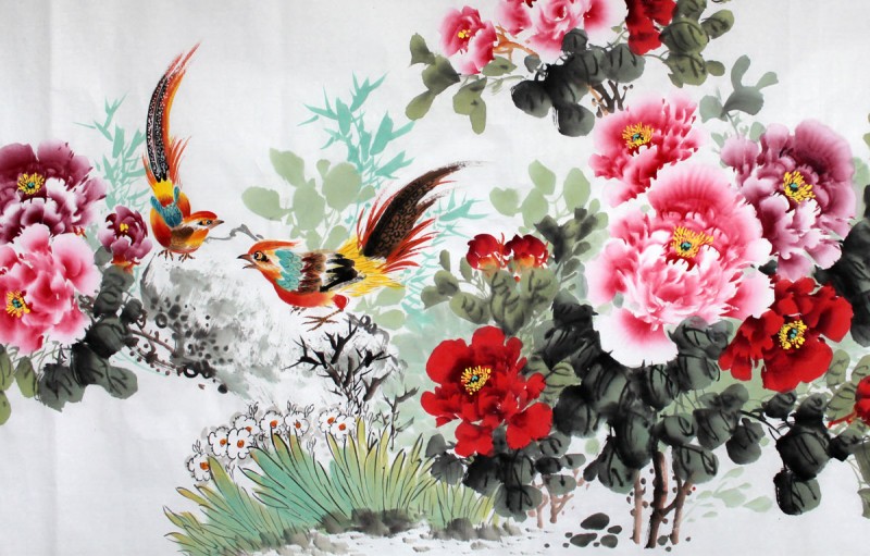 Tranh hoa điểu