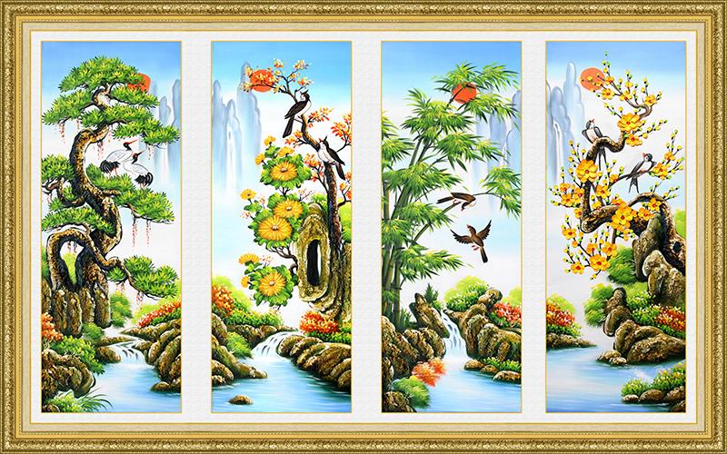 Tranh phong thủy hợp với người tuổi Mão