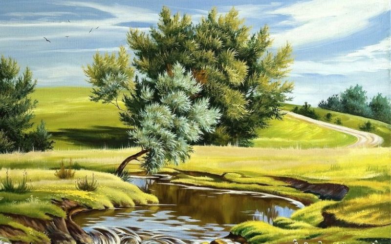 Tranh phong thủy cho người tuổi Sửu