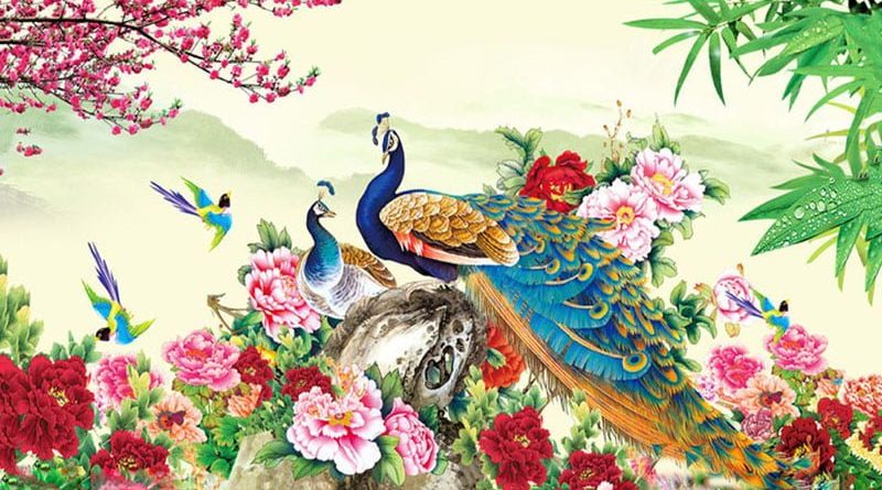 Tranh phong thủy hợp với người tuổi Dậu