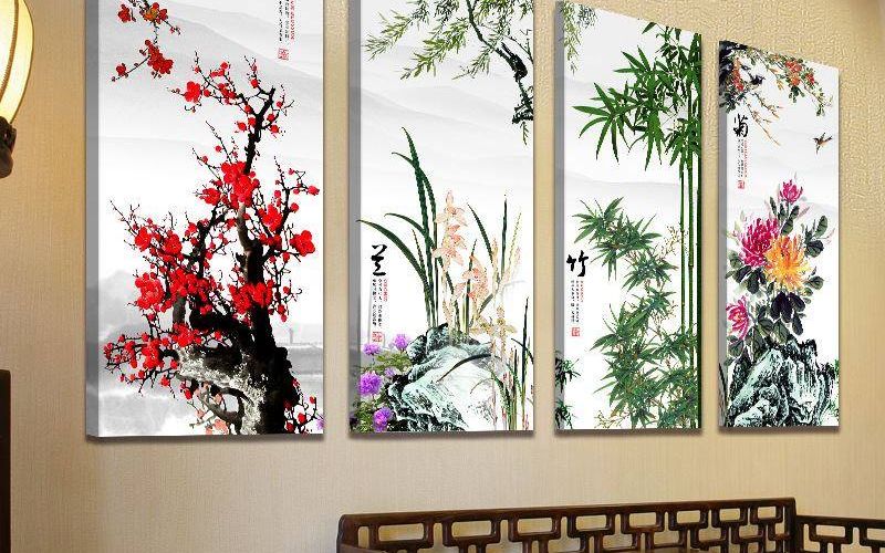 Là bộ tranh tượng trưng cho sự hy vọng, ước muốn về cuộc sống thịnh vượng