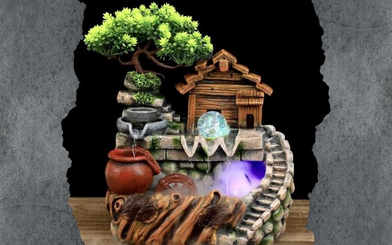 Thác nước phong thủy giúp làm mới lại tâm hồn, cân bằng cảm xúc