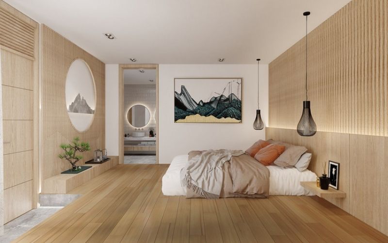  Tranh phong cảnh với đường nét hiện đại, đơn giản nhưng tinh tế