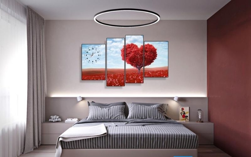Làm điểm nhấn vô cùng ấn tượng cho không gian riêng tư