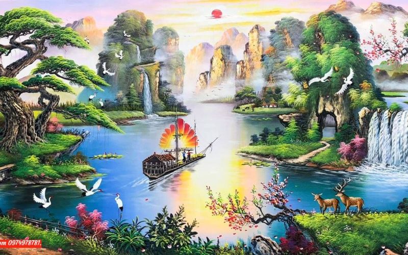 Tranh sơn thủy