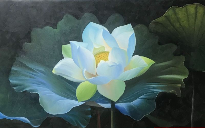 Tranh hoa sen
