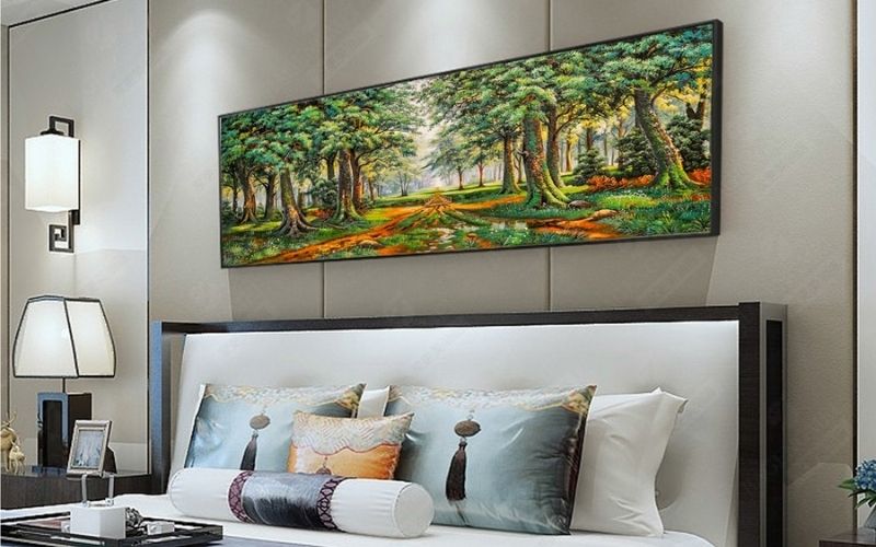 Chọn tranh với chủ đề hợp phong thủy mệnh mộc