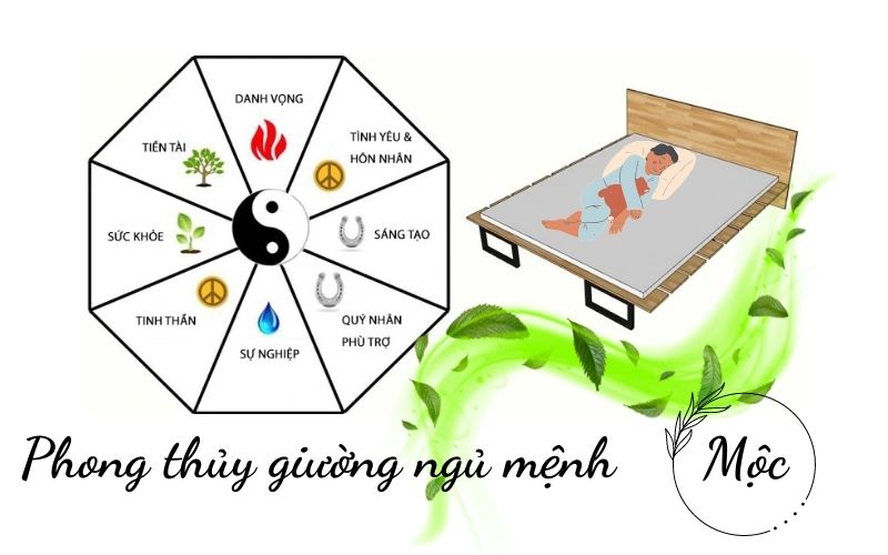 Cách kê giường ngủ cho người mệnh Mộc