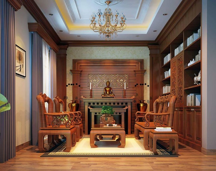 Thiết kế phòng hợp phong thủy