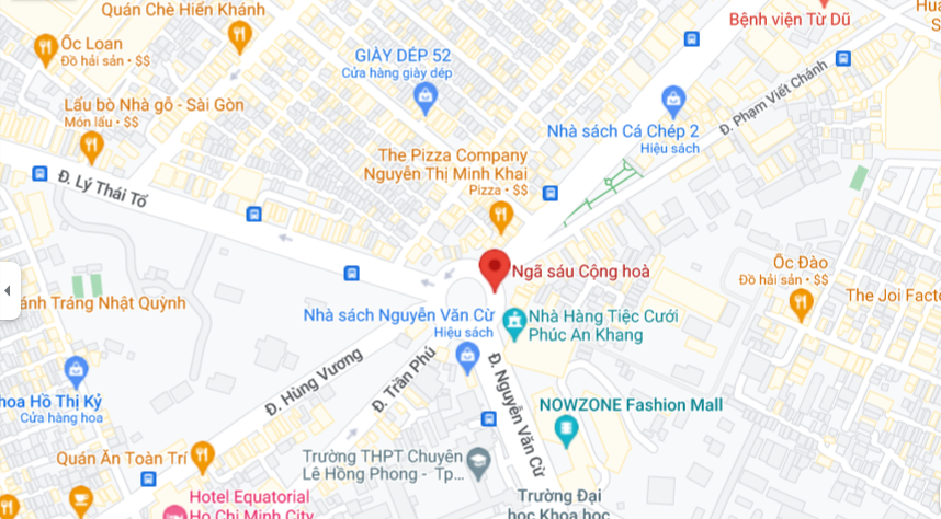 Ngã Sáu Cộng Hòa ở đâu?