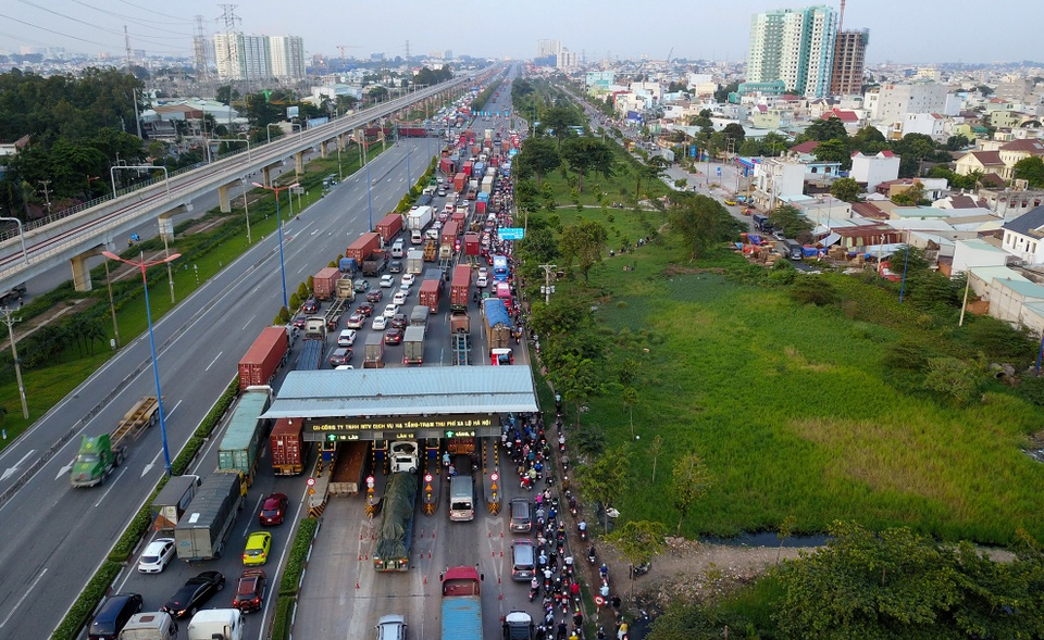 Tình trạng giao thông tại khu vực ngã tư MK