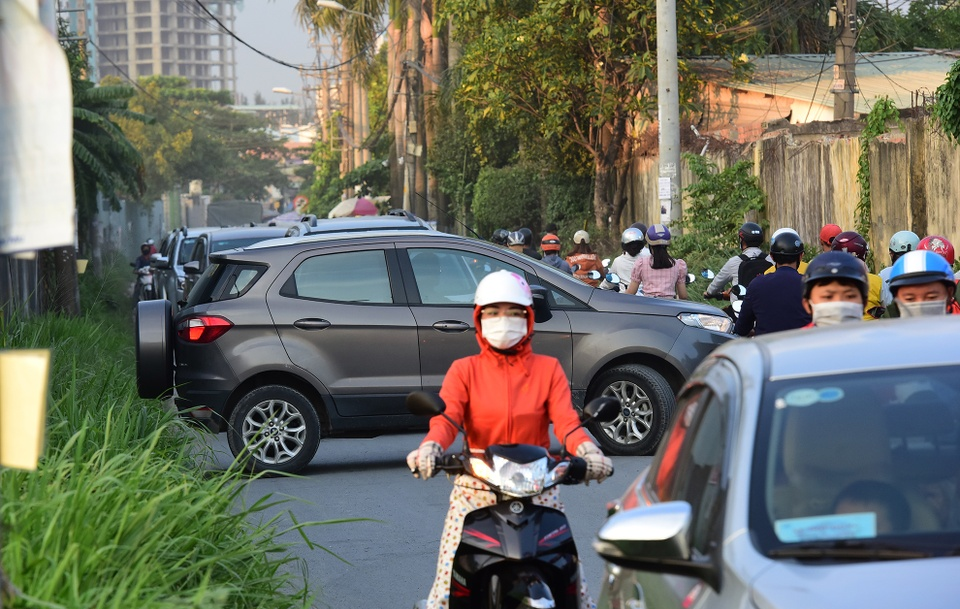 Tình trạng giao thông tại khu vực ngã tư MK