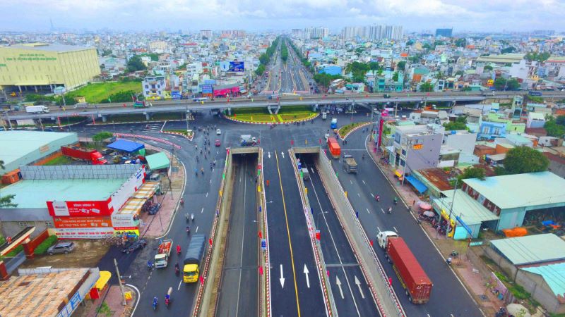 Cơ sở hạ tầng khu vực ngã tư An Sương