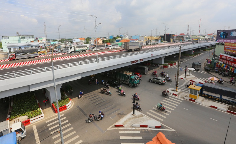 Cơ sở hạ tầng hiện nay khu vực Ngã tư Gò Mây