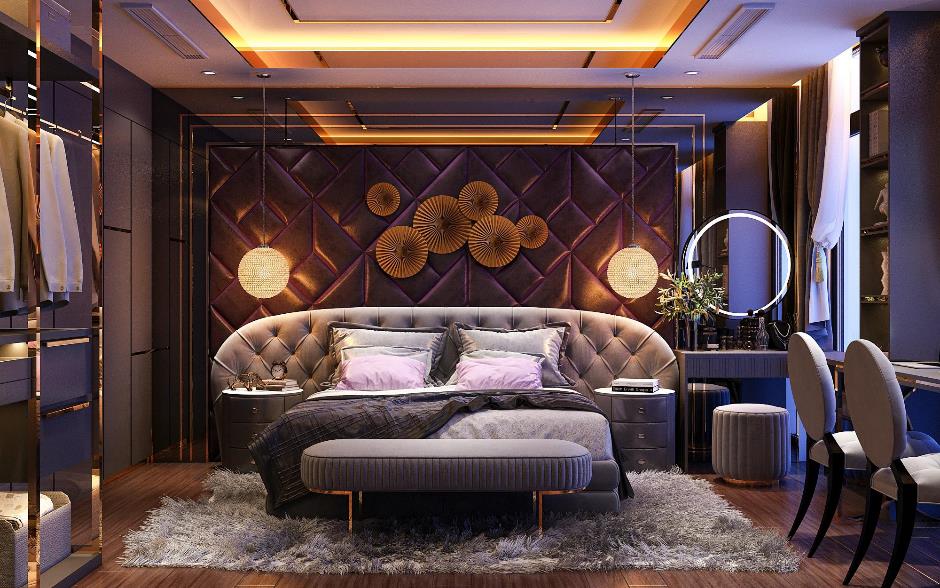 Thiết kế sang trọng, hiện đại trong căn hộ Penthouse 270m2 tại Hà Nội- Ảnh 5.
