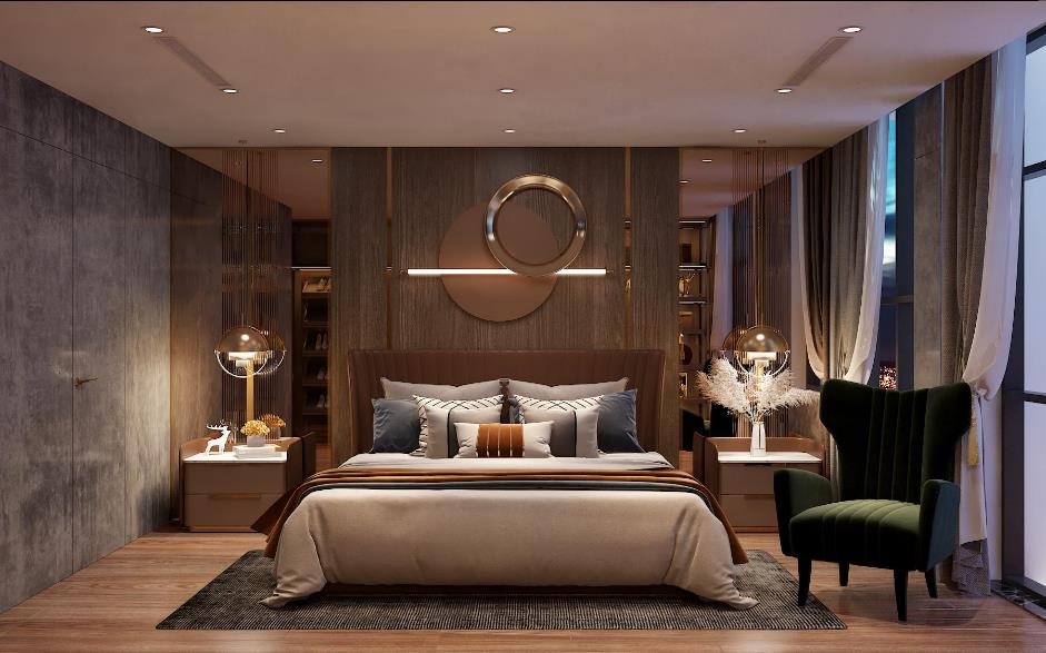 Thiết kế sang trọng, hiện đại trong căn hộ Penthouse 270m2 tại Hà Nội- Ảnh 8.