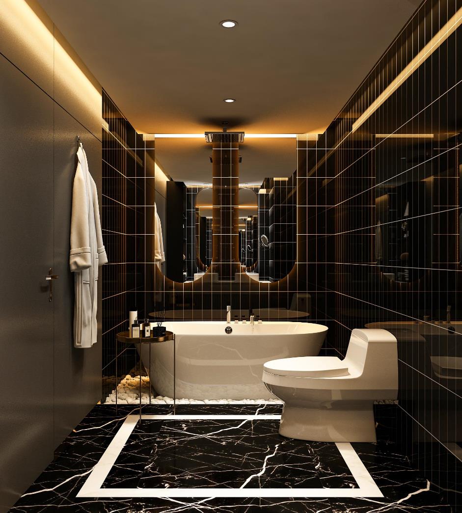 Thiết kế sang trọng, hiện đại trong căn hộ Penthouse 270m2 tại Hà Nội- Ảnh 9.