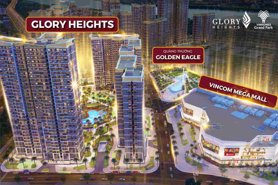 Glory Heights: Ph&acirc;n khu căn hộ tại dự &aacute;n Vinhomes Grand Park Thủ Đức