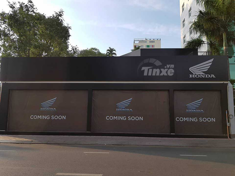 Showroom xe phân khối lớn chính hãng đầu tiên của Honda tại Việt Nam