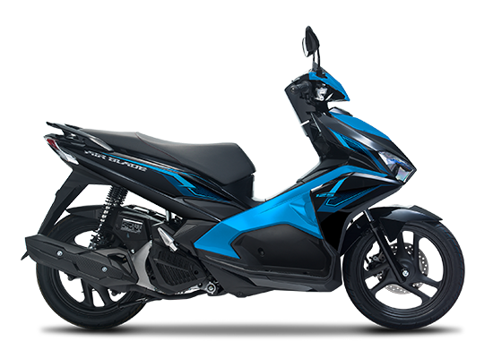 Mẫu Honda Air Blade xanh đen