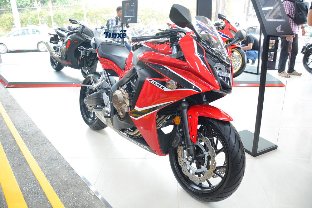 Thiết kế hầm hố của Honda CBR650F 