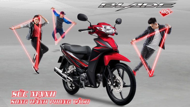 Honda Blade 110 phiên bản mới