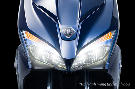 Thiết kế đầu xe Honda Air Blade 