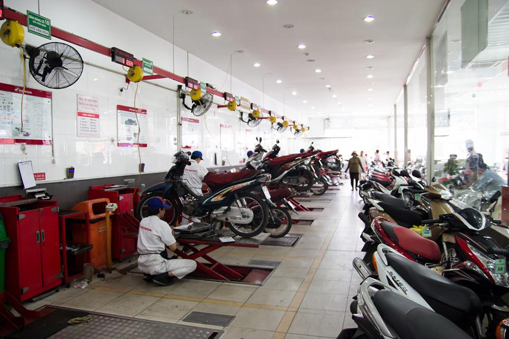 Trung tâm bảo hành xe Honda